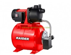 Хидрофор 1 цол Raider RD-WP800Z мощност 800 W, дебит 3180 л/ч, напор 50 м thumbnail image