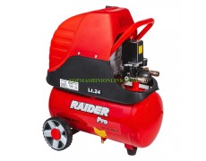 Компресор с обем 24 литра Raider Pro RDP-AC15 мощност 1.5 kW, 8 bar, 110 л/мин, 089415 thumbnail image