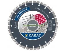 Диамантен диск за сухо рязане на тухли, бетонови изделия и керемиди Carat Universal Standard CEE Ø 230 мм x 22.23 мм thumbnail image