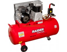 Двуцилиндров компресор с обем 200 литра Raider RD-AC19 мощност 2.2 kW, 8 bar, 250 л/мин, 120119 thumbnail image