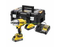 Акумулаторен гайковерт с безчетков двигател Dewalt DCF900H2T с 2 батерии 18 V, 5 Ah, Li-Ion, 1355 Nm, 1/2", LED и зарядно устройство thumbnail image