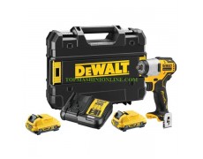 Безчетков ударен акумулаторен гайковерт 3/8" DeWALT DCF902D2 с 2 батерии 12 V, 2 Ah Li-Ion, 168 Nm, зарядно устройство в куфар. thumbnail image