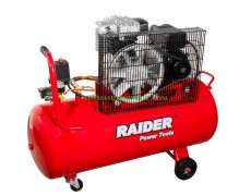 Двуцилиндров компресор с обем 200 литра Raider RD-AC19 мощност 2.2 kW, 8 bar, 250 л/мин, 120119 thumbnail image