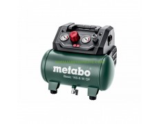 Безмаслен бутален компресор Metabo BASIC 160-6 W OF 0.9 kW, 6 л., 8 bar, 160 л/мин thumbnail image