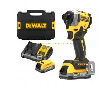 Безчетков ударен акумулаторен гайковерт 1/4" DeWALT DCF850E2T с 2 батерии 18 V, 1.7 Ah, Li-Ion, 205 Nm зарядно устройство в куфар thumbnail image