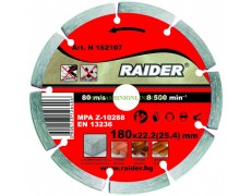 Диамантен диск 180 х 22.2 мм DRY Raider RD-DD03 162107 thumbnail image