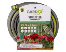 Градински маркуч за вода 3/4" с дължина 20 метра Gardex SuperFlex 404903 35 bar, 3.3 мм thumbnail image