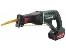 Акумулаторен саблен трион Metabo ASE 18 LTX с 2 батерии 18 V, 5.2 Ah Li-ion, 30 мм в куфар thumbnail image