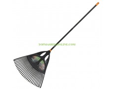 Градинско ветрилообразно гребло за листа Fiskars Solid Leaf Rake XL 1015645 с алуминиева дръжка, 650 мм thumbnail image