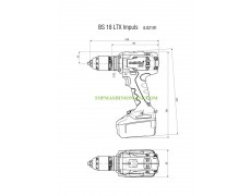 Акумулаторен винтоверт Metabo BS 18 LTX Impuls, 18 V, 4 Ah, Li-ion, 110 Nm thumbnail image