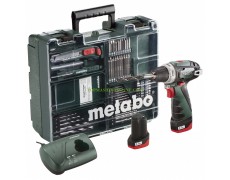 Акумулаторен винтоверт Metabo POWERMAXX BS BASIC SET 10.8 V, 2.0 Ah Li-Ion, 10 мм , 600080880 thumbnail image