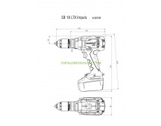 Акумулаторна ударна бормашина Metabo SB 18 LTX Impuls, 18 V, 4 Ah, Li-ion, 110 Nm thumbnail image