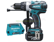 Акумулаторен ударен Винтоверт/Бормашина Makita DHP458RFJ с 2 батерии 18 V, 3.0 Ah, Li-ion, 91 Nm в куфар thumbnail image