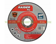 Диск за рязане на метал 115 х 1.0 х 22.2 мм A60T INOX Raider pro 160120 thumbnail image