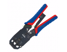 Клещи кербовъчни за телефонни и компютърни конектори Knipex RJ10-RJ11-RJ12-RJ45,200 мм,WE thumbnail image