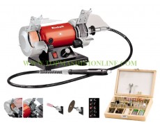 Шмиргел с шлифовалка Einhell TH-XG 75 Kit 120 W, 9900 мин-¹, 75 мм thumbnail image