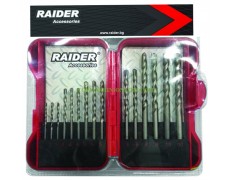 Свредла за бетон Raider 157790 15 бр., Ø 3-10 мм thumbnail image