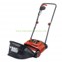 Електрическо градинско гребло Black&Decker GD300 600 W, 30 см, с кош 30 л 