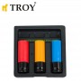 Комплект вложки за джанти 1/2” Troy 26157 3 бр. 17, 19, 21 мм