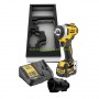 Безчетков ударен акумулаторен гайковерт 1/2" DeWALT DCF901P1G 12 V, 5 Ah, Li-Ion, 340 Nm