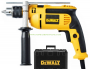 Ударна бормашина с плавно регулиране DeWALT DWD024K 650 W, 0 – 2800 мин-¹, 13 мм 