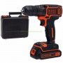 Акумулаторен винтоверт Black and Decker BDCDC18K 18 V, 1.5 Ah с куфар