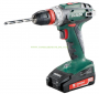 Акумулаторен винтоверт Metabo BS 18 Quick, 18 V, 2 Ah, Li-ion, 48 Nm