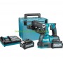 Безчетков акумулаторен перфоратор SDS-plus Makita HR003GM201 40 V XGT, 4 Ah Li-ion 2.8 J в куфар, с 2 батерия и зарядно устройство