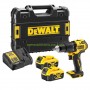 Безчетков акумулаторен винтоверт DeWALT DCD708P2T 2x 18 V, 5.0 Ah, Li-ion, 65 Nm в куфар TSTAK