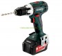 Акумулаторен винтоверт Metabo BS 18 LT, 18 V, 4 Ah, Li-ion, 60 Nm с 2 батерии, зарядно и куфар