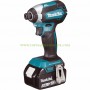 Ударен безчетков акумулаторен гайковерт Makita DTD153RFE 18 V, 3.0 Ah, 170 Nm, 1/4”