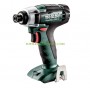 Акумулаторен ударен гайковерт Metabo SSD 12 SOLO 12 V, Li-Ion, 1/4”, 115 Nm, 601114890 /без зарядно устройство и батерии/